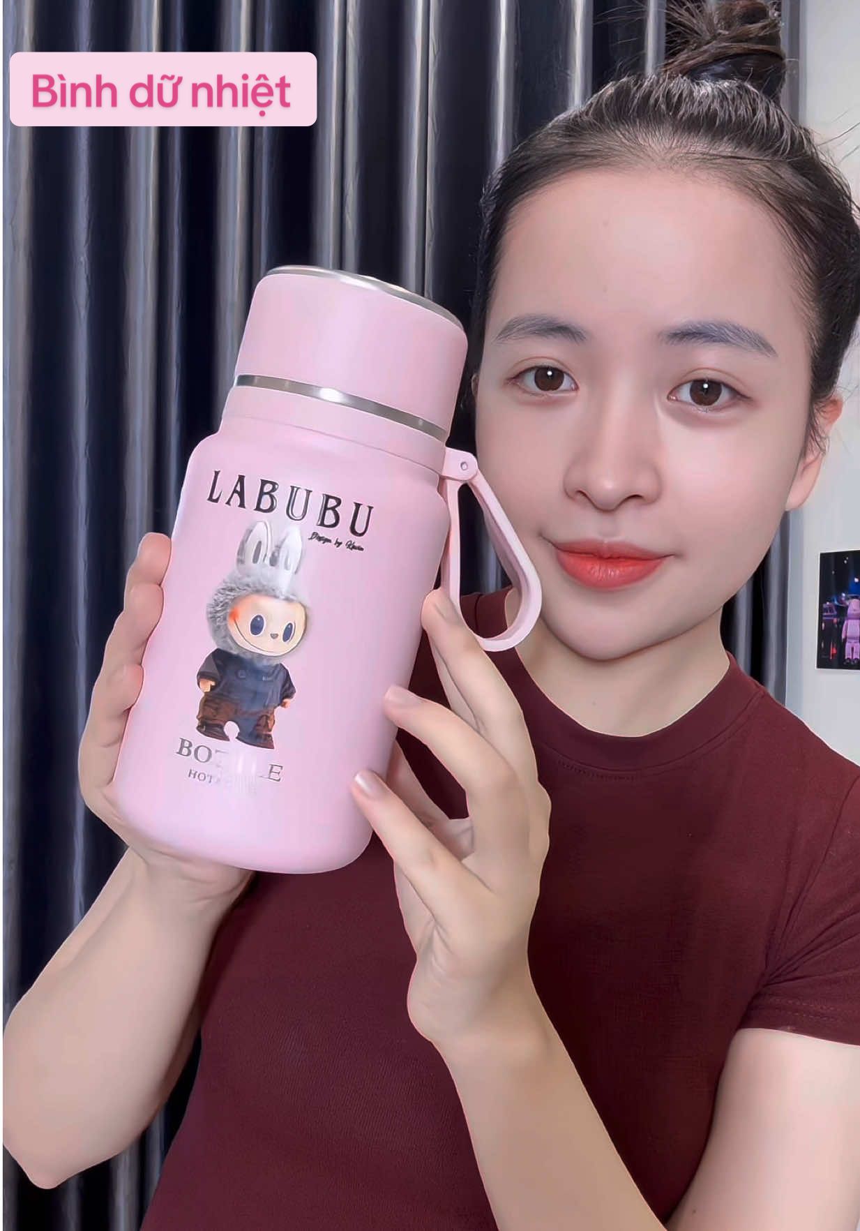 Bình giữ nhiệt labubu an toàn tiện lợi giá hạt rẻ #binhgiunhiet #viral #binhdungnuoc 