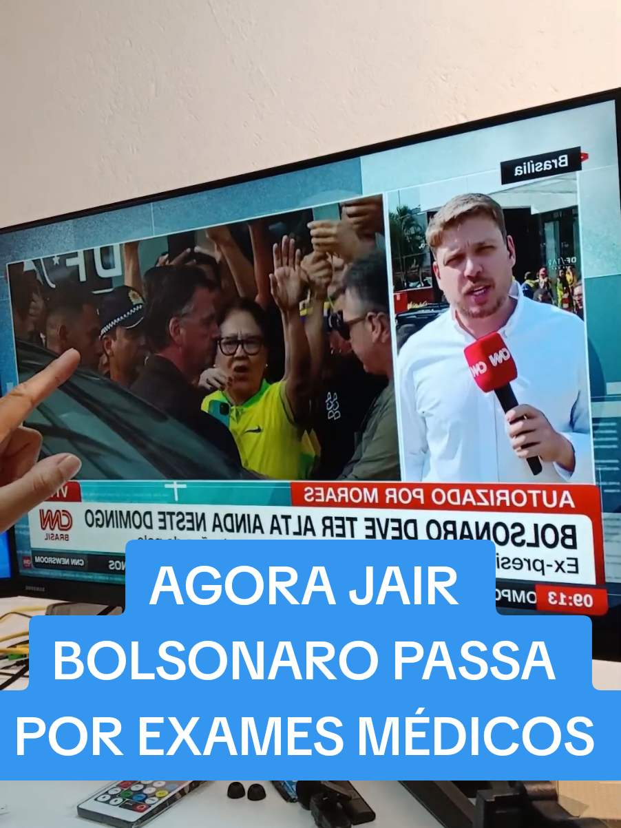Agora Jair bolsonaro passa por exames médicos em Brasília #viralizarnotiktok #creatorsearchinsights #donaldtrump #noticias #jairbolsonaro 