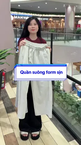 Quần suông form sịn #xuhuong #thoitrangnu #quansuong 