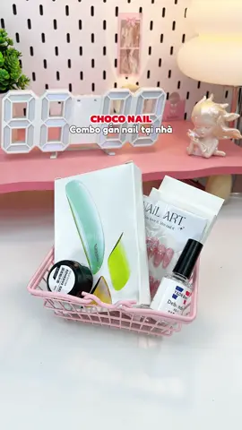Gắn nail tại nhà siu dễ, siu chắc chắn với Combo gắn nail của CHOCO NAIL #review #combogannailbox #gannailboxtainha #liamreview 