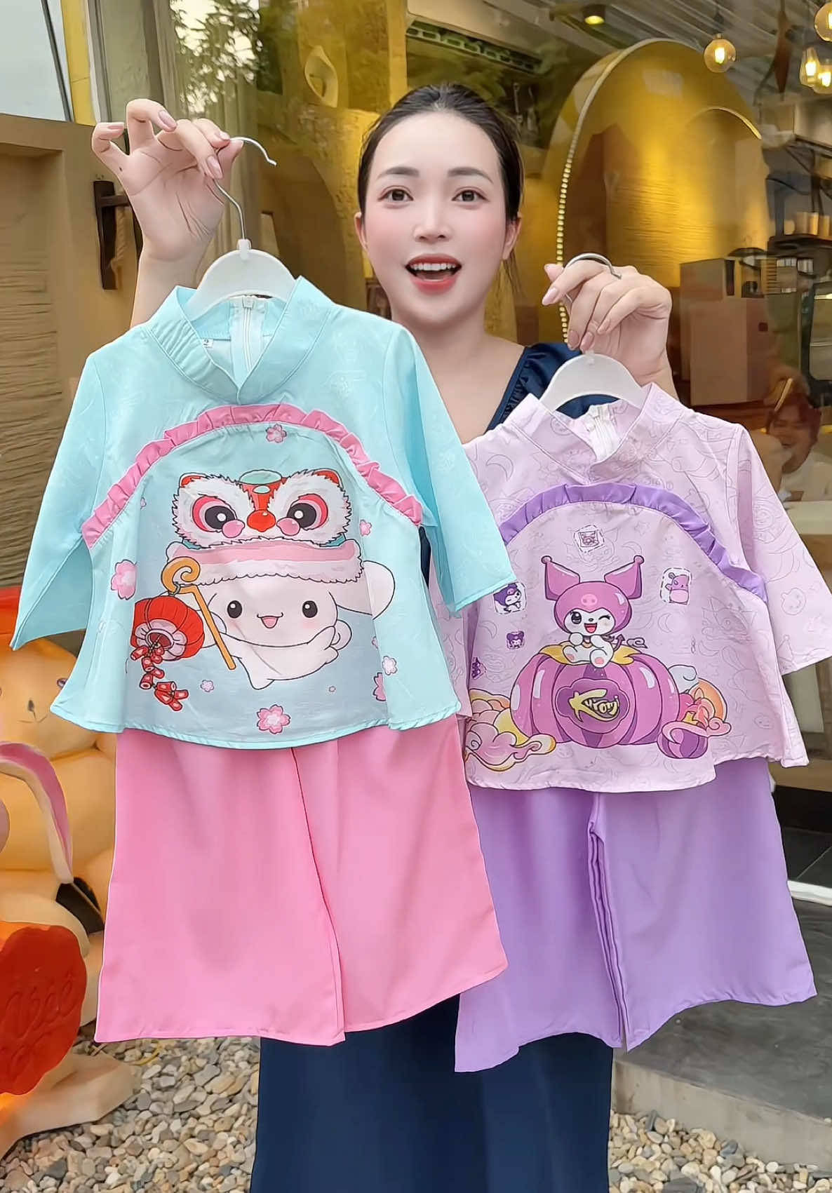 Set đồ trung thu cho bé gái #meminmax95 #quanaotreem #trungthu #dotrungthuchobe #quanaotrungthuchobegai 