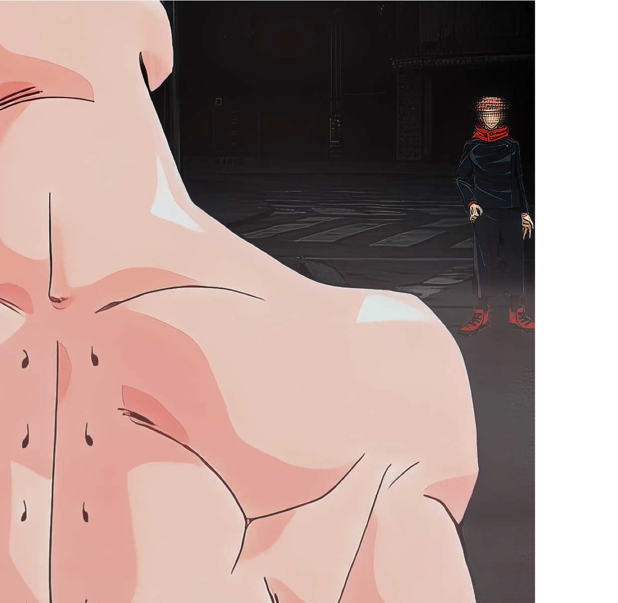 Super Boo in new dimension..☠️ #anime #dragonball #dragonballz #jujutsukaisen #edit 