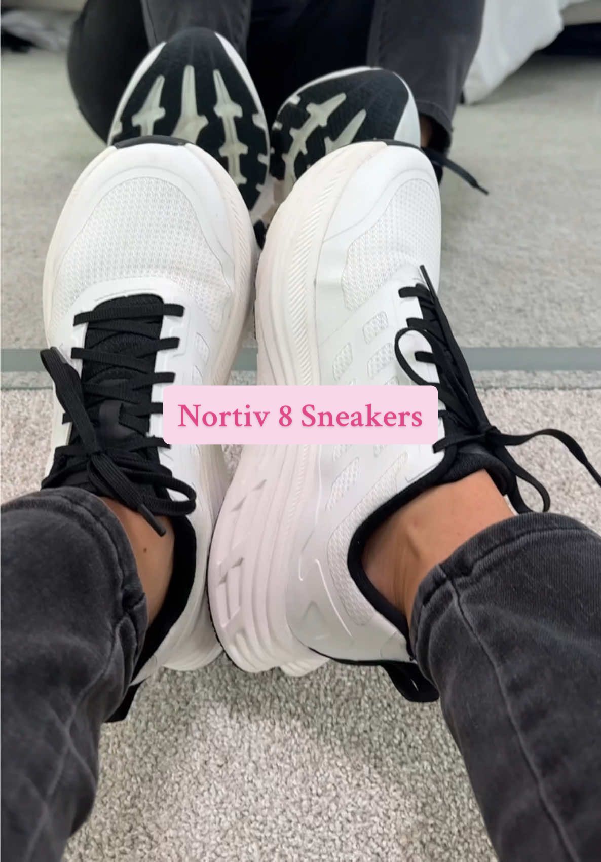 I wanted sneakers that didn’t scream “workout shoes” every time I wore them with a sweater dress or jeans. I tried pairing my old trainers with outfits, but they looked clunky and ruined the vibe. Nortiv8 sneakers are lightweight and simple, so they actually style like everyday fashion while still feeling supportive. Finally a sneaker that works for errands, coffee runs, and casual nights out. #nortiv8sneaker #creatoricons #sneakers #tiktokshopcreatorpicks #tiktokshoprestock 