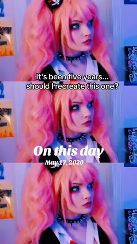 #onthisday bout to milk this revival like it's a dairy farm... GUYS IM ALIVE IM STILL HERE #danganronpa #junkoenoshima #danganronpa2x2 #2020 