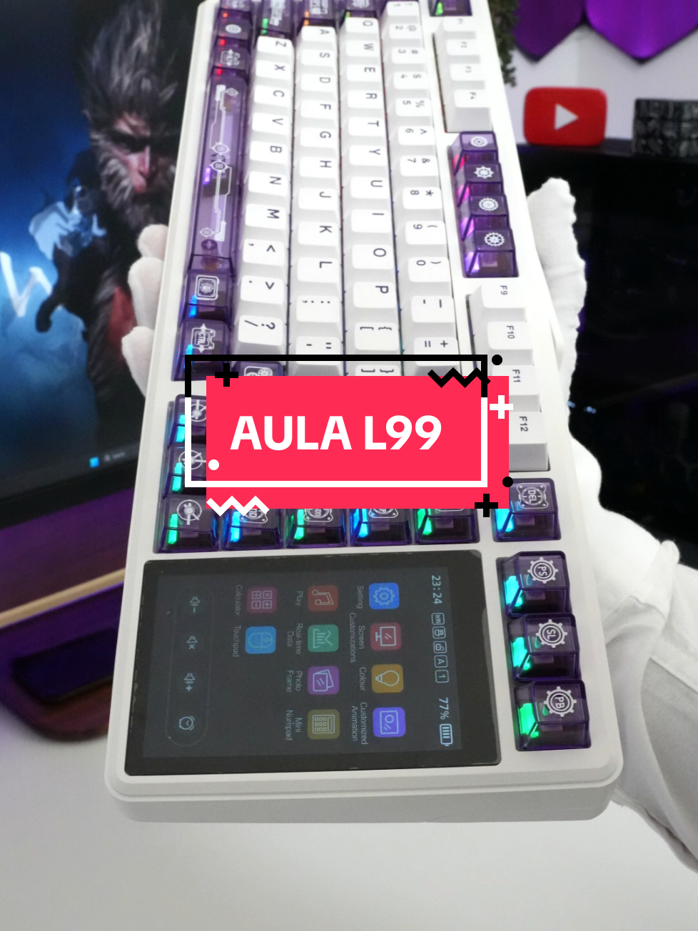 Meet the AULA L99 Tri-Mode — the keyboard with a 4
