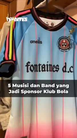 Ternyata banyak band dan musisi terkenal yang sempet mensponsori klub sepak bola. Mulai dari Bring Me The Horizon yang jadi sponsor klub bola Inggris, Maltby Main FC hingga Ed Sheeran yang membeli saham klub Ipswich Town. Dari semua kolaborasi ini, mana nih yang paling keren menurut lo?