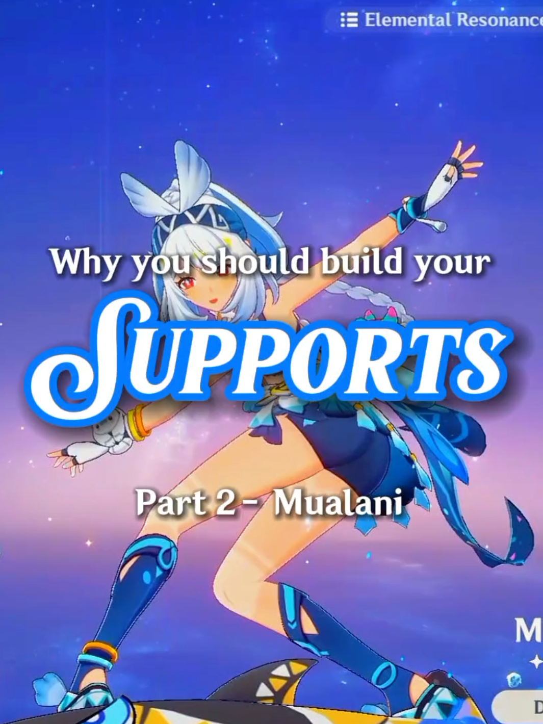 #MUALANI — one year later, still the best hydro MAIN damage dealer #GenshinImpact #genshinshowcase #hoyocreators #foryou 