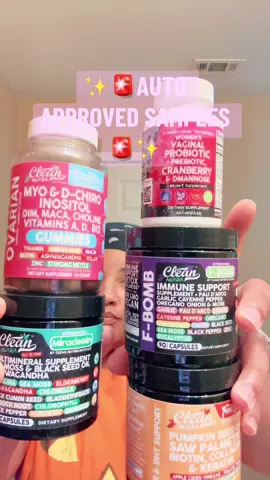 🚨 AUTO APPROVED SAMPLES 🚨 ✨No gatekeeping here✨ #health #vitamin #women #womenshealth #fyp 