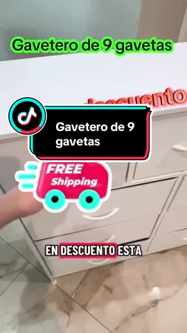 Gavetero de 9 gavetas #gavetero #gaveteroblanco #gaveteroparacuarto #storage #organizador 