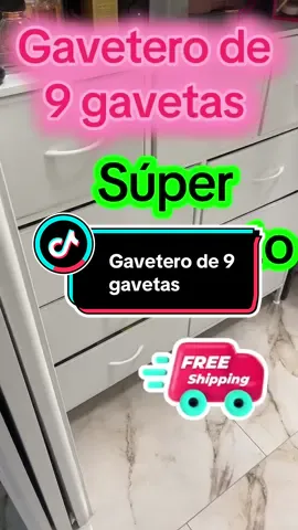 Gaveteros de 9 gavetas #gavetero #gaveteroblanco #gaveteroparacuarto #storage #organizador 