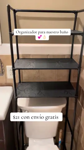 Bathroom storage #baño #toilet #organizador #repisa #closet @Home Reverie  
