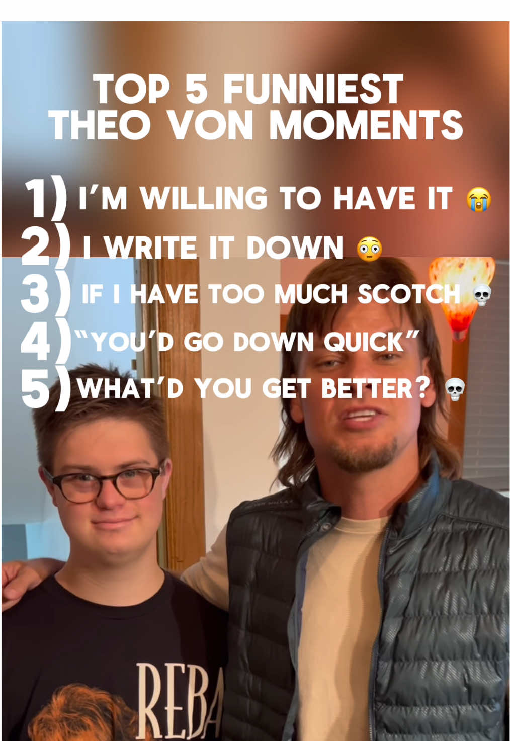Ranking theo vons funniest moments 💀 #foryoupage #fyp #viral #trending #popular #theovon #funny #top5