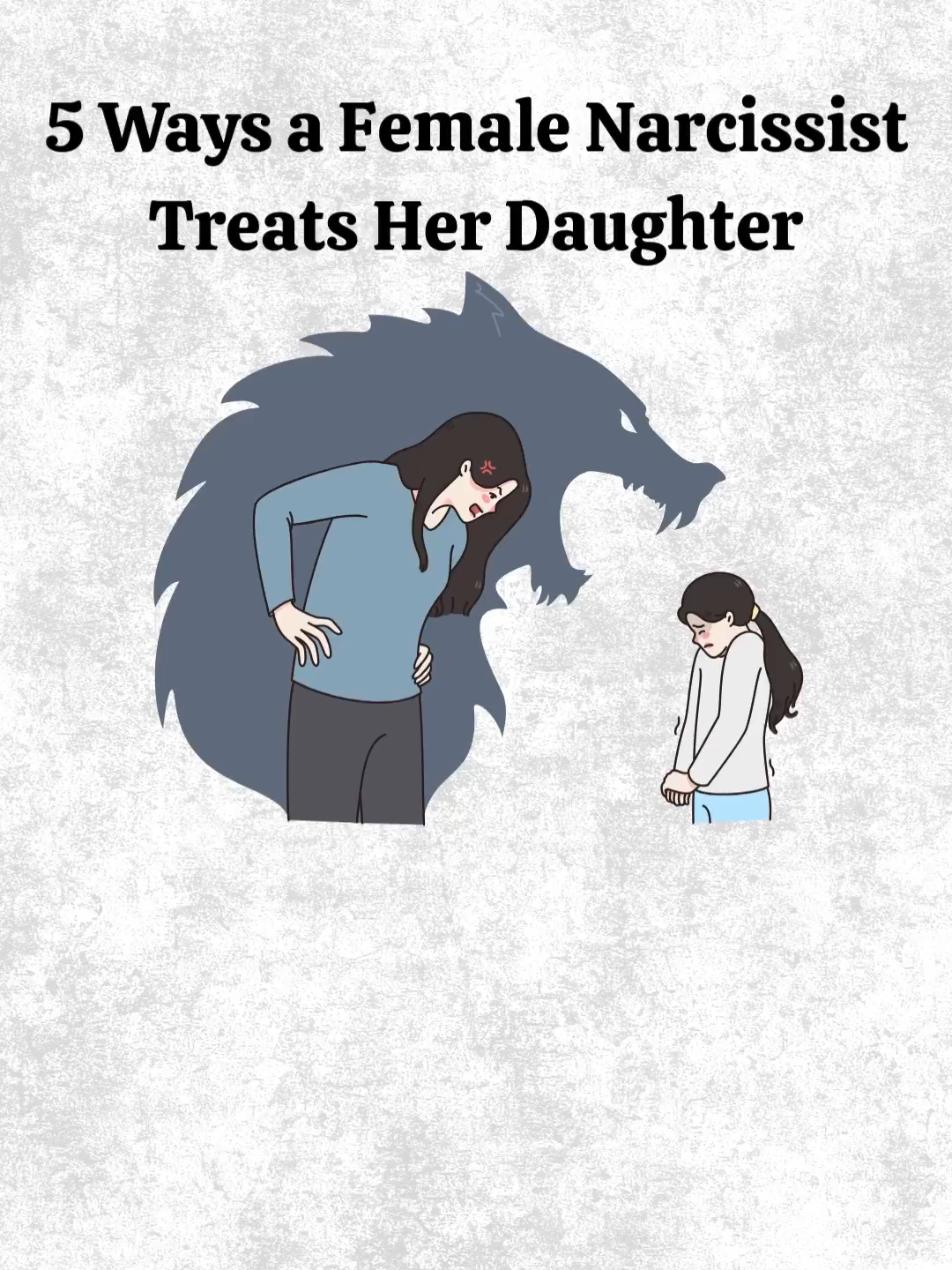 Five Ways A Female Narcissist Treats Her Daughter. #psycology #SelfImprovement #personaldevelopment #childhoodtraumacheck #woman