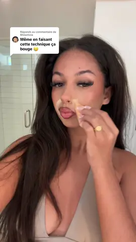 Réponse à @Mslaeticia  •Prenez une poudre assez épaisse •Gonfler bien la bouche pour tirer la peau   •Laisser poser <3 #ridedusourire #ride #sillons #tuto #couple 