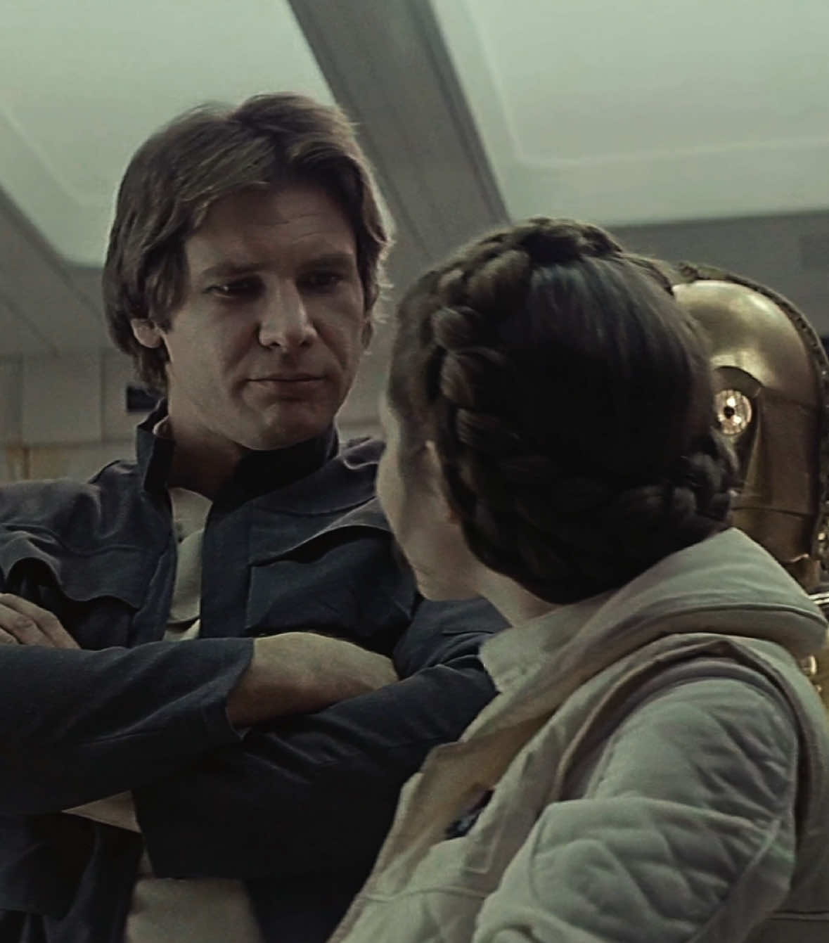 the og ‘im not in love’ couple 😙 (ive been so obsessed with them) ib: @Joshua, scp: @!aivilo #edit #lukesbluehat #starwars #hanleia #starwarsedit 