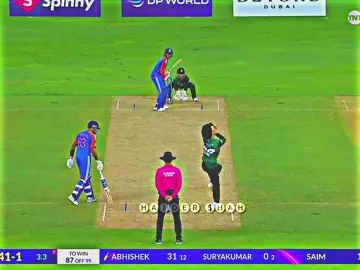 Saim Ayub gets big fish Abhishek Sharma 👀☠️🔥 @شاہ 👀👅 #foryoupage #foryou #trending #fypシ #viral
