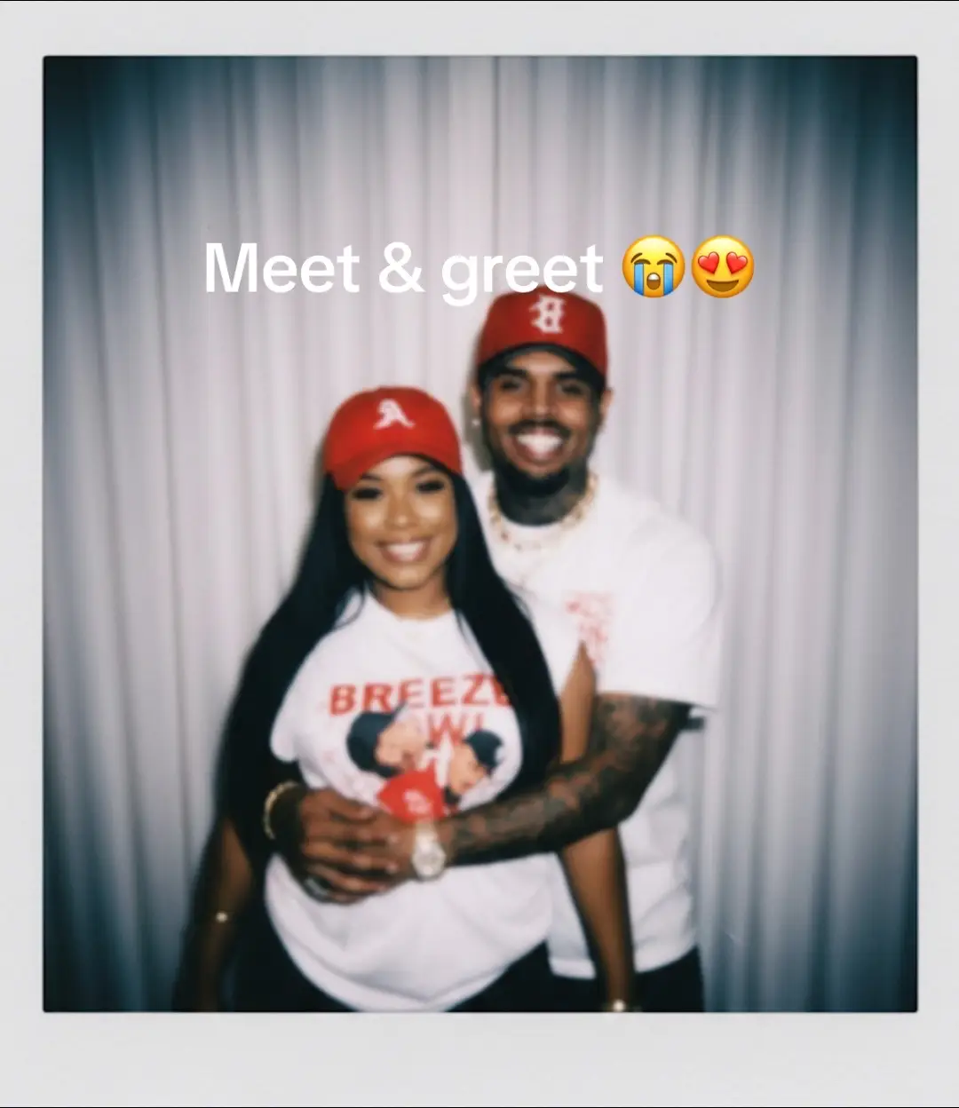 😍😭 ok cool. #LanguageLearning #viral #chrisbrown #meetandgreet #fyp 
