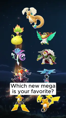 Which new mega Pokemon is your favorite? #pokemon #pokemontiktok #PokemonLegends #pokemonlegendsza #nintendodirect