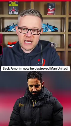Amorim out!!#manchesterunited #amorim #markgoldbridge 