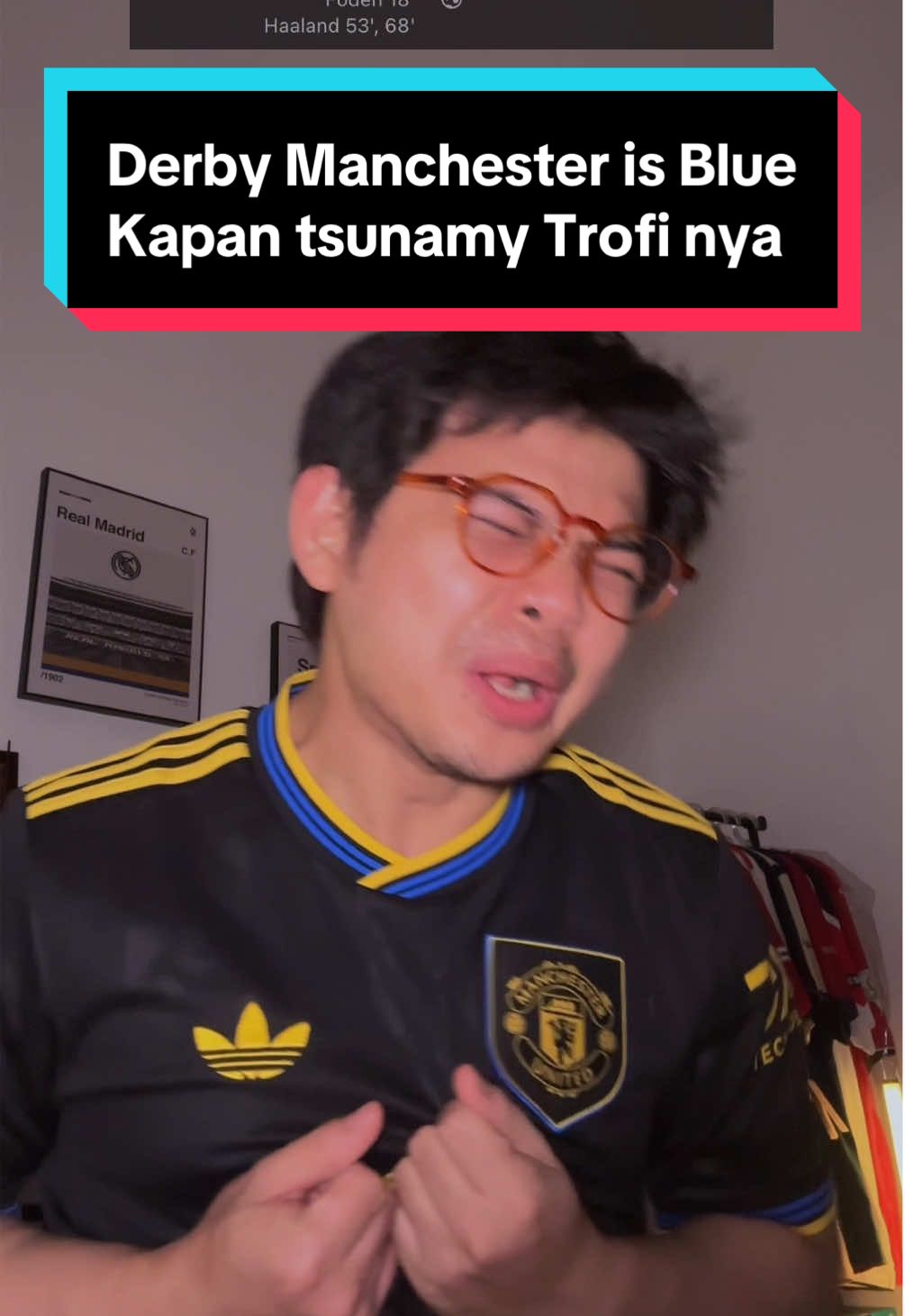 Manchester United hobinya kalah 🙌🏻 #manchesterunited #manutd #mancity #PremierLeague 