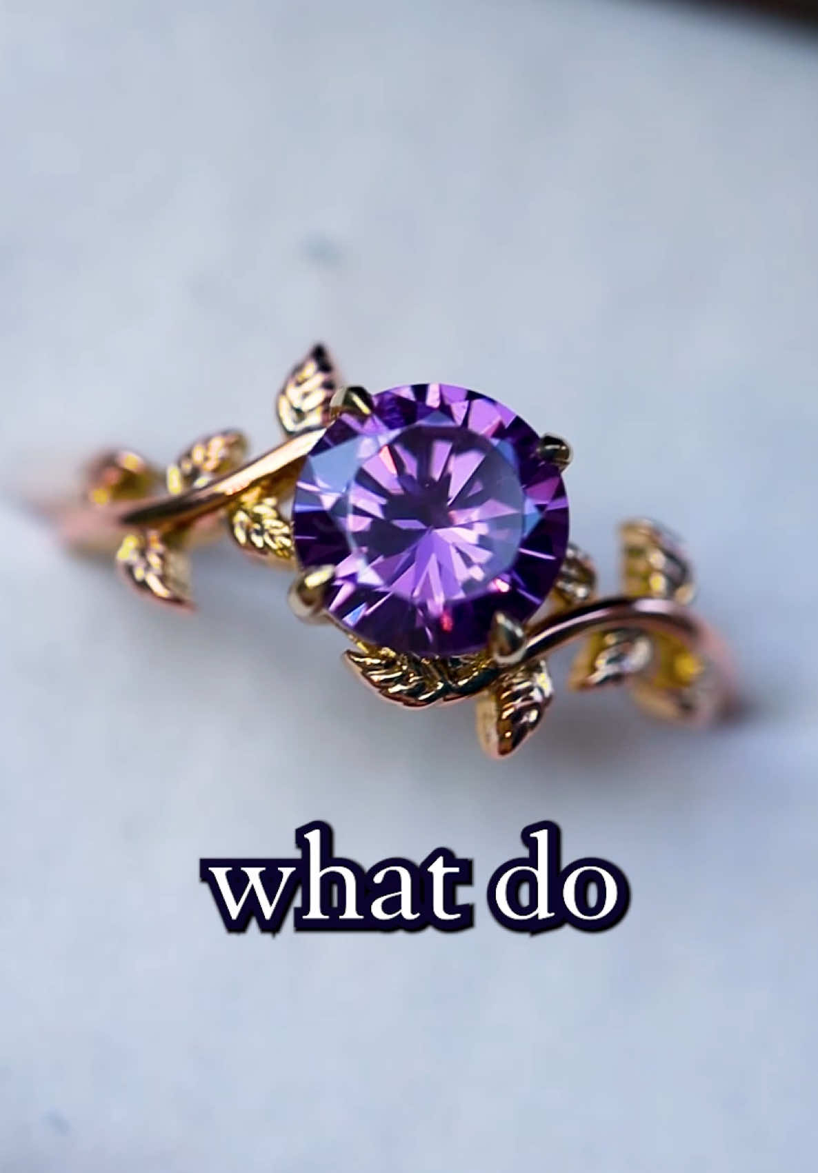 That thing had it coming honestly.....💥🔨 What do you think of gemstone Engagement Rings ..Follow for more ring glow ups ✨💍 • • #handmade #engagementring #engagement #jewelry #gold 