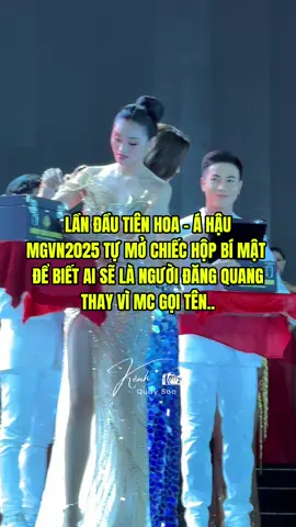 Vỡ oà khoảnh khắc Yến Nhi biết mình đăng quang MGVN2025 #kenhquaysao #missgrandvietnam2025 #tiktokgiaitri #nguyenthithungan #nguyenthiyennhi 