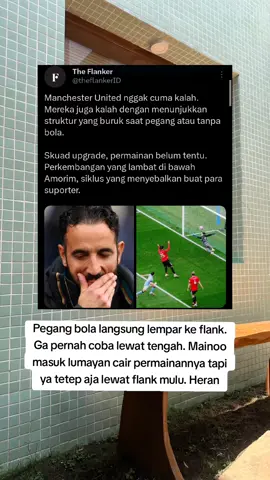 Manchester United nggak cuma kalah. Mereka juga kalah dengan menunjukkan struktur yang buruk saat pegang atau tanpa bola. Skuad upgrade, permainan belum tentu. Perkembangan yang lambat di bawah Amorim, siklus yang menyebalkan buat para suporter. #manchesterunited #manutd #PremierLeague #manchesterunitedfans #fyp 