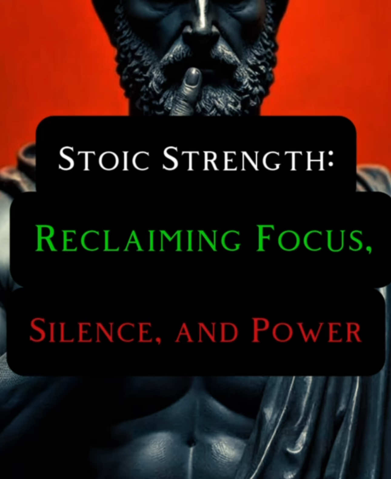 6 Timeless Practices to Build Mental Discipline and Inner Calm Real strength isn’t about noise—it’s about clarity. The Stoics understood that power doesn’t come from reacting to every distraction, but from mastering your thoughts, choosing silence, and focusing on what truly matters. In this video, you’ll learn six Stoic practices to help you:  • Recognize that thoughts aren’t facts  • Harness the power of saying less  • Control what you can instead of chasing what you can’t  • Focus only on what makes you grow  • Practice acceptance without surrender  • Embrace silence for clarity If you’ve ever felt scattered, drained, or hijacked by noise—this is your path back to focus, strength, and unshakable calm. 💡 Live with discipline. Live with focus. Live Stoic. Don’t forget to like, subscribe, and ring the bell for more Stoic wisdom every week. #Stoicism #StoicStrength #MindsetShift #FocusAndDiscipline #SilenceIsPower 