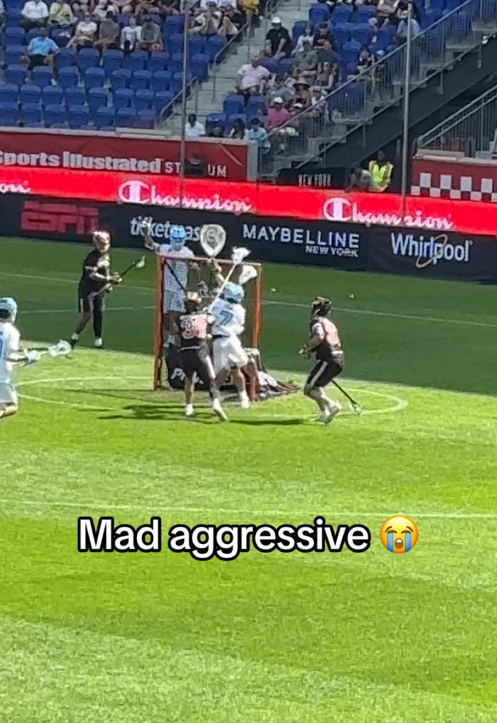 They out there tackling each other 💀 @Premier Lacrosse League #lacrosse #sports #football #shoutoutot 