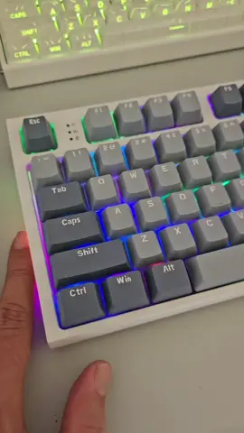 O famoso Attack Shark k86 #setup #pcgamer #tecladomecanico #tiktokshop #attackshark 