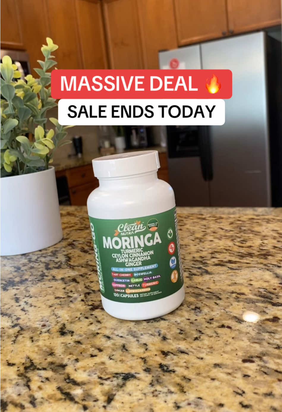 Moringa Clean Nutra #tiktokshopsummersale #tiktokdeals #tiktokshopcreatorpicks #tiktokfinds Limited-time offer. Prices and discounts may vary based on your applied offers and depending on when you see the video. Promotion may have ended by the time you see this.