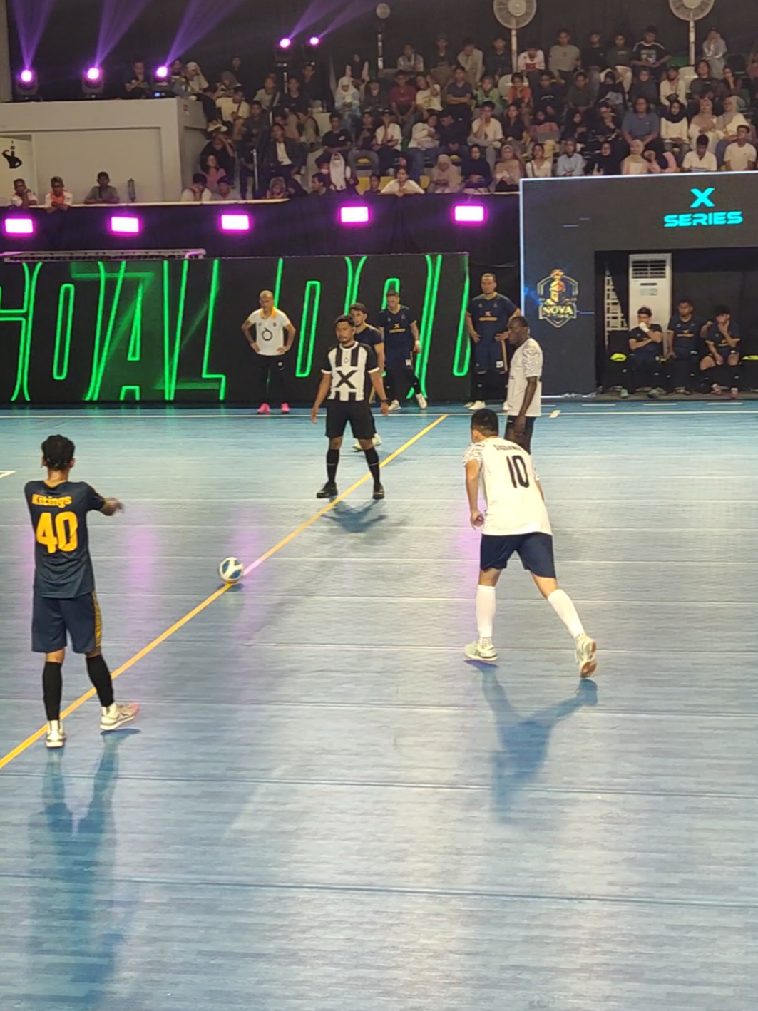Moment goolll Suphawut Thueanklang [LYNK HUNTERS]X SERIES ⚽ #xseries #indonesia🇮🇩 #thailand🇹🇭 #final #mvp 