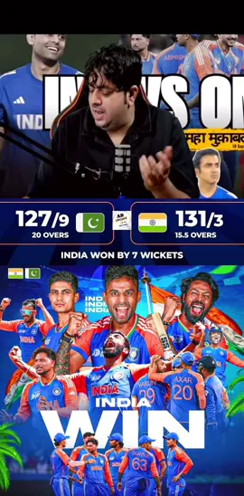 Cameos from Abhishek Sharma, Tilak Varma & Suryakumar Yadav guide Team India in chasing a modest total of 128 against Pakistan! 🇮🇳💪Men in Blue register back-to-back victories in style! 🤩👊#SuryakumarYadav #INDvPAK #T20Is #AsiaCup  