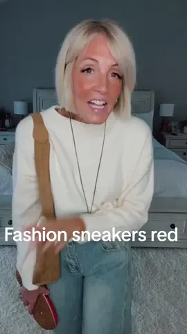 #redsneakers #fashionsneakers #OOTD #outfitideas #fashionover50