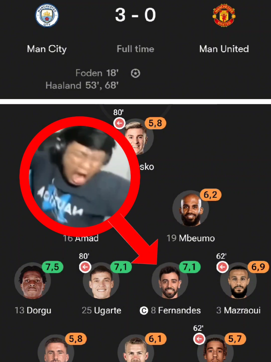 Onana tolongin Onana 😔🥀 #football #manchestercity #manchesterunited #PremierLeague #footballmemes 