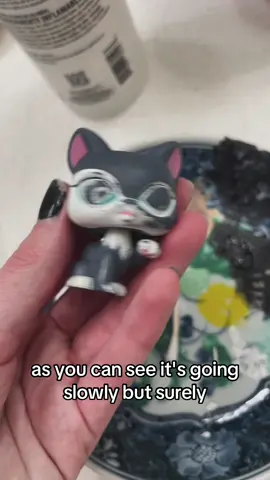 Pt.1 of turning my bf into a custom!! side note: this is why my nail polish gets ruined immediately 😭 #LPS #lps #lpscustoms #lpstiktok #lpscustomizing 