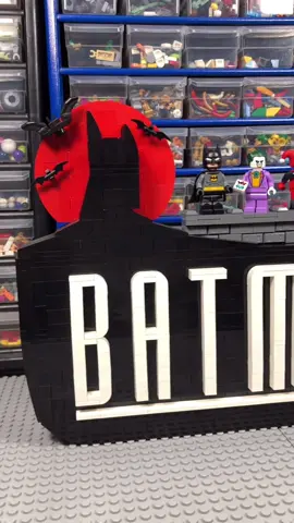 Here’s the building process behind my LEGO Batman : The Animated Series minifigure display 🦇 You can find the instructions on Rebrickable.com! (Link in bio) #lego #batman #fyp #legobatman #marvel  @LEGO 