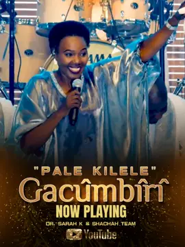 Pale kilele, Namuona  Yesu  Ananisubiri, Nimalize Salama,  Anikumbatie kwa mikono yake...  Na aseme mi ni mshindi 👇NOW PLAYING ON #YouTube👇      GACÛMBÎRÎ.. PALEKILELE   Lhttps://youtu.be/Pnv0zieWYFY #Gacūmbīrī #PaleKilele #worshipmomentswithdrsarahk 