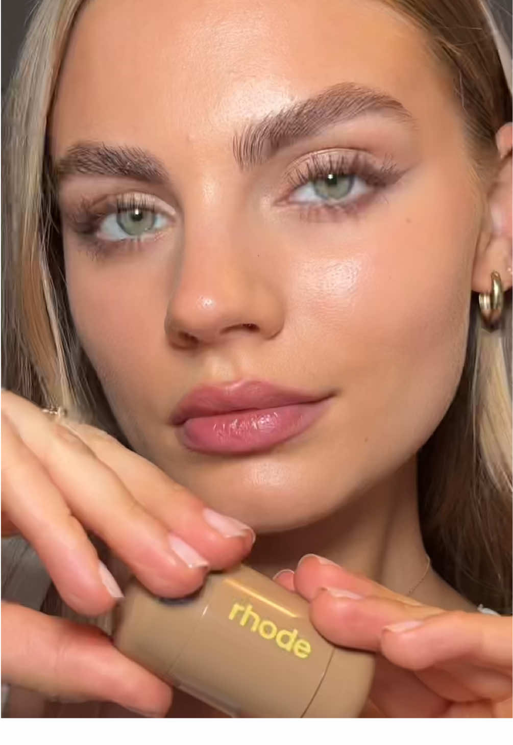 @Emilija Petrauskaite wears pocket blush in tan line 👙 the perfect pinky tan flush ✨