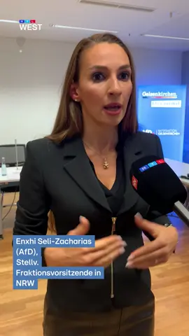 In Gelsenkirchen läuft alles auf eine Stichwahl zwischen SPD und AfD hinaus Bei der Oberbürgermeisterwahl in Gelsenkirchen wird es wohl eine Stichwahl geben. Momentan liegt die SPD vor der AfD. Enxhi Seli-Zacharias (stellv. Fraktionsvorsitzende in NRW und Mitglied im Stadtrat Gelsenkirchen) zu den AfD-Plänen für die Ruhrgebietsstadt:
