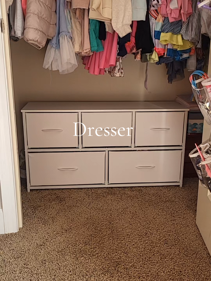 This is the best clothing storage!!! #dresser #clothingstorage #storage #closetorganization #closethack 
