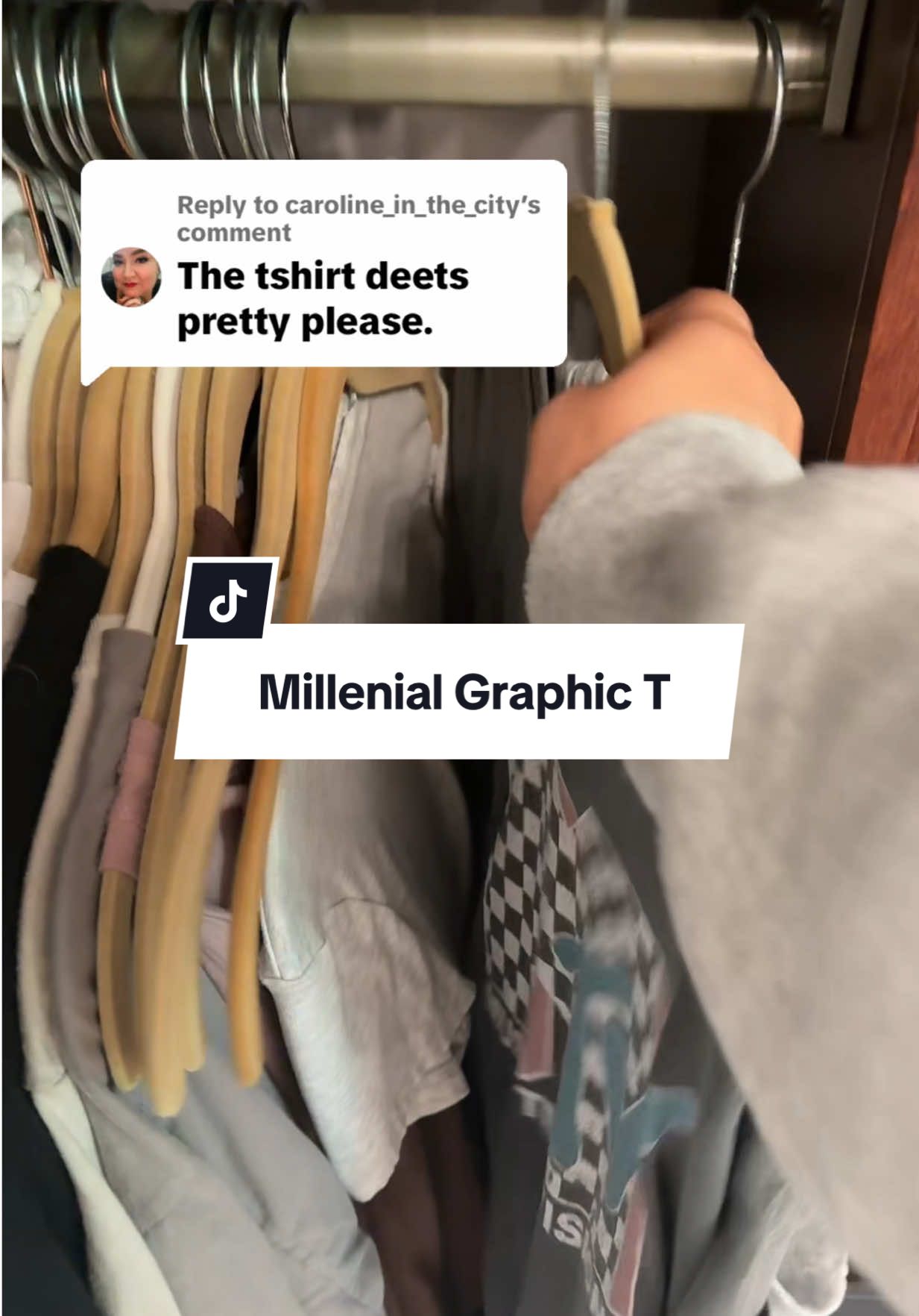 Replying to @caroline_in_the_city must have millennial graphic T . It’s comfort colors so the quality is on point. #ComfortColors #GraphicTee #Millennial #tshirt #80sbaby 