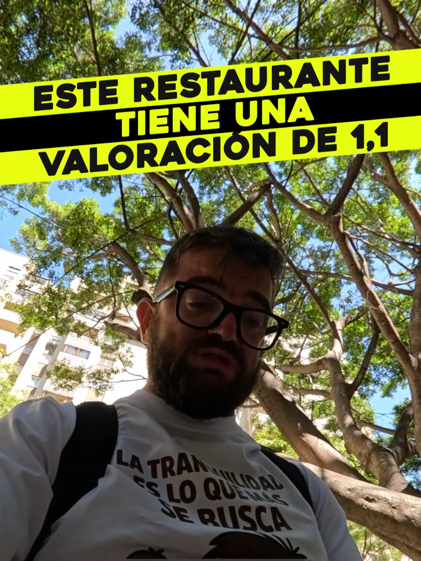 Es increíble, Málaga se pone en el número uno, el bar peor valorado de España. Estaba llenísimo. Una vergüenza #PlanesEnTikTok 