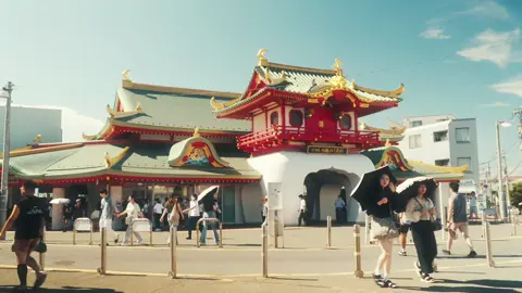 Windy Summer in Enoshima  #japan #enoshima #japantravel #bocchitherock #cinematic 