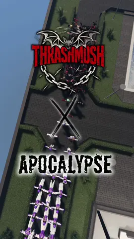 Colab THRASH MOSH X APOCALYPSE  @APOCALYPSE FAMILY #roblox #fypage 