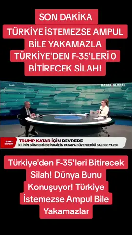 Türkiye'den F-35'leri Bitirecek Silah! Dünya Bunu Konuşuyor! Türkiye İstemezse Ampul Bile Yakamazlar#türkiye #savaş #tramp #abd 