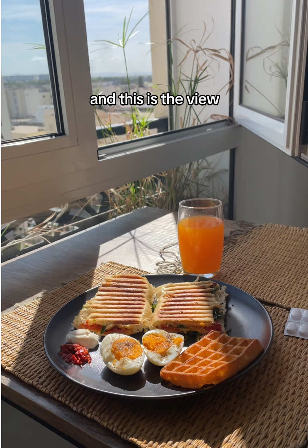 Tunisia day 3 brekafast 🧇 . . #tunisia #tunis #traveltiktok #holidaytiktok #breakfast 