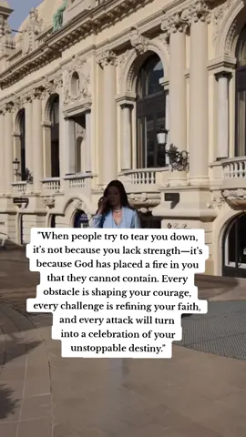 🔥 God’s fire in you cannot be dimmed. Every struggle is a step toward your victory.  #UnstoppableFaith #GodsPurpose #VictoryAhead #FaithOverFear #DivineStrength