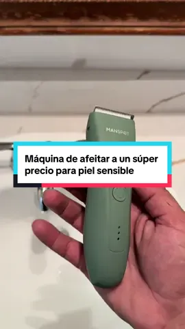 Máquina de afeitar a un súper precio para piel sensible #tiktokshopcreatorpicks #tiktokshoprestock #afeitadora #beardcare #beardshaver 