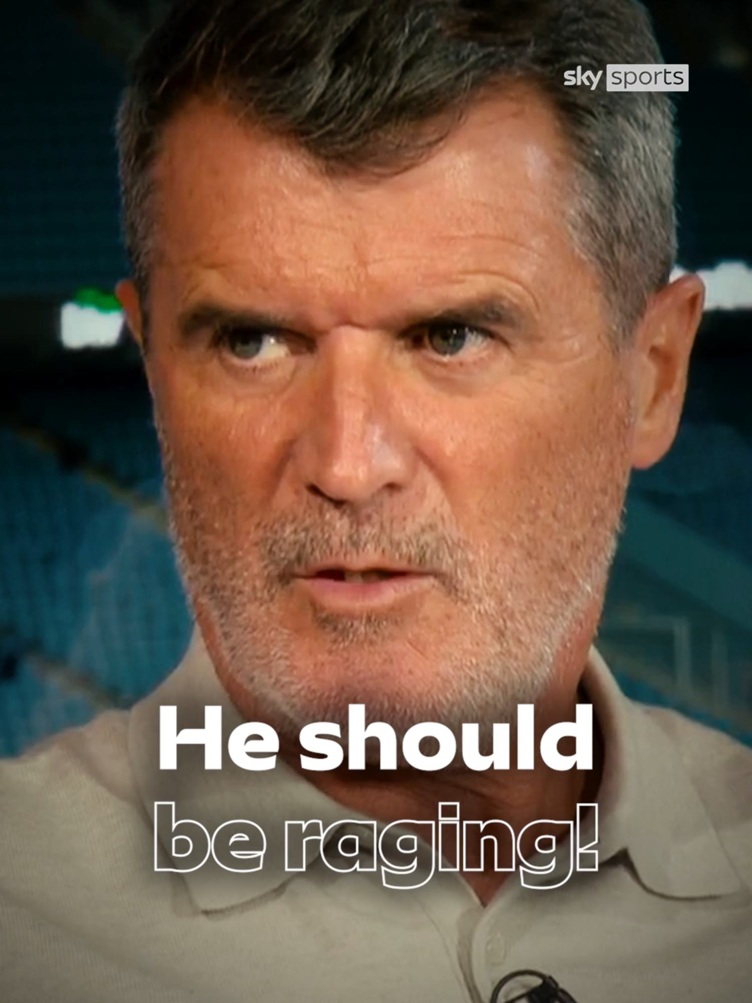 Roy Keane wasn't happy with Ruben Amorim's post-match demeanour 🫣